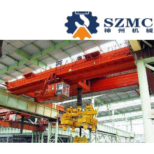 Factory Warehouse Low Building Crane Crane with Grab in America 5t 10t 13t 20t Workshop Machine Warehouse Equipment Power Plant Machinery